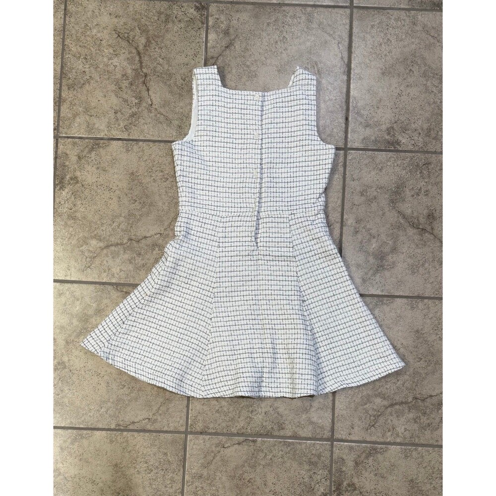 Janie and Jack Tweed Shift Dress Size 12 from the black and white belle line - Picture 3 of 8